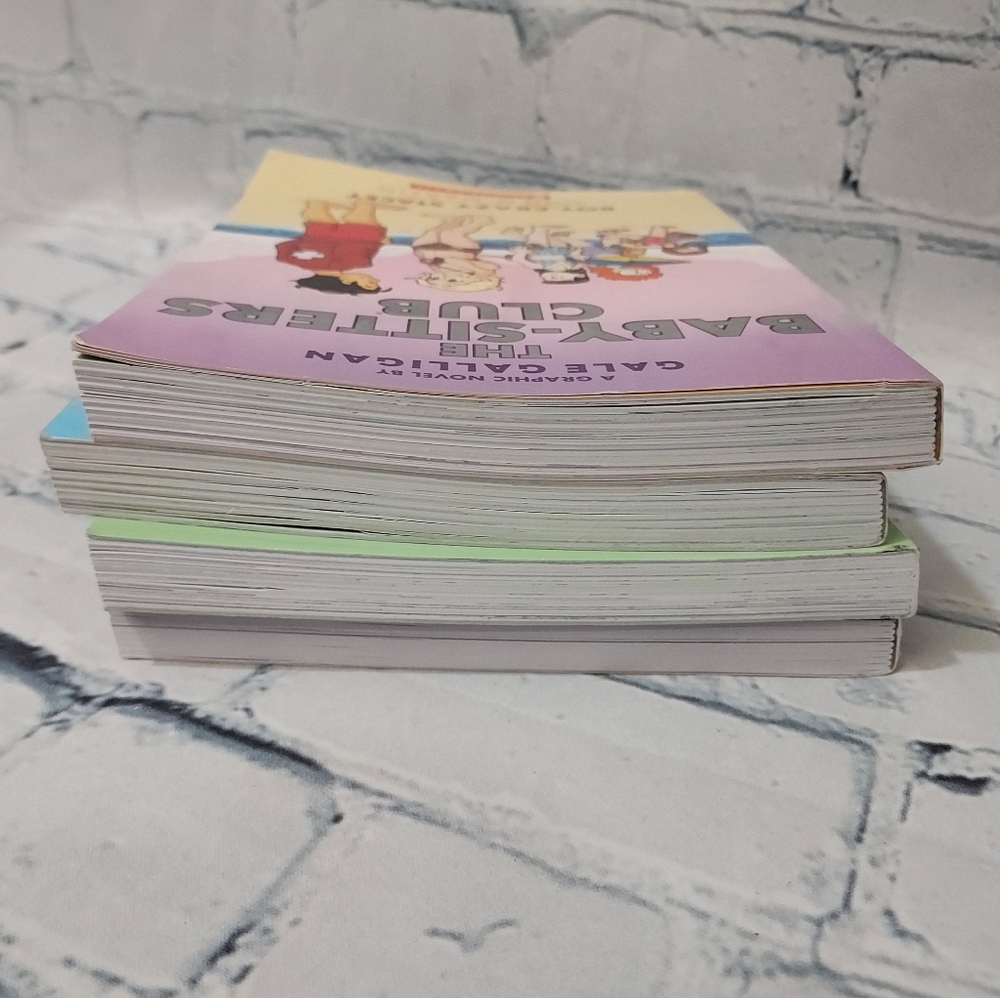 The Baby Sitters Club Book Lot 2, 5-7 Graphic The Truth About Stacey, Boy- Crazy - Picture 10 of 10